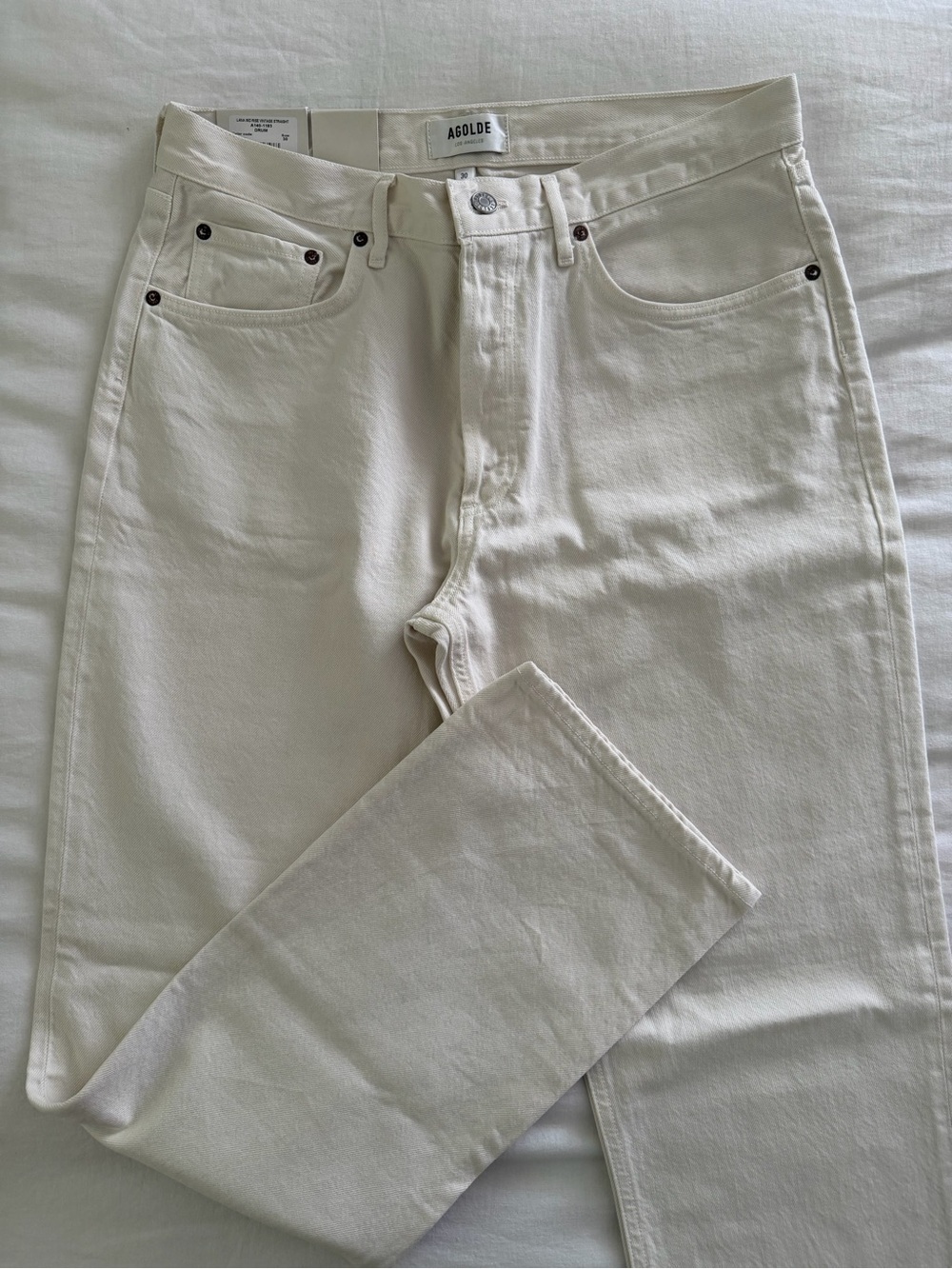 Agolde Lana Straight - Drum - Size 30